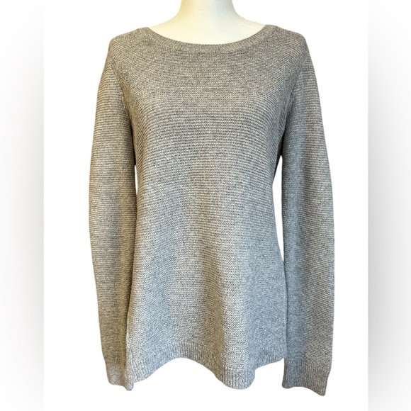 Madewell Sweater Crew Neck Lightweight Women's Size Small Gray - Picture 1 of 5